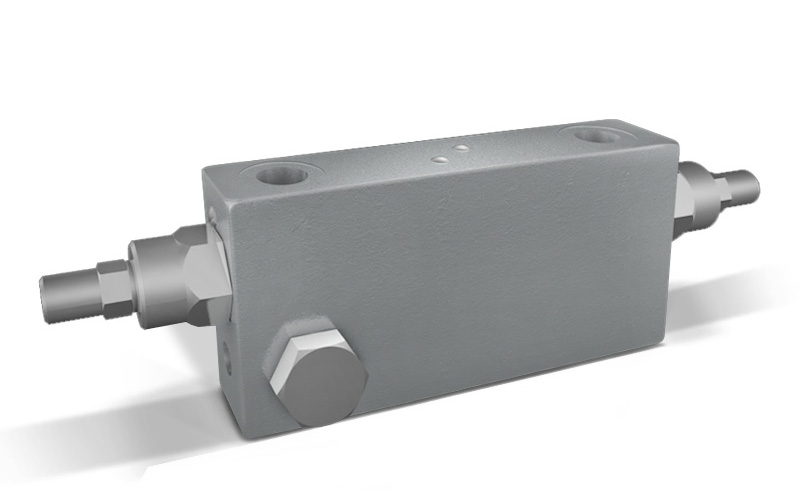 VBCD DE FLV - Hydraulic Double Counterbalance valves for open center - FIXING BY SCREW